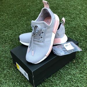Adidas NMD grey/pink sneakers